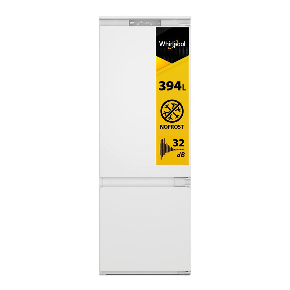 Whirlpool Koel/vriescombinatie Ingebouwd WH SP70 T121 Wit 2 deuren Perspective open