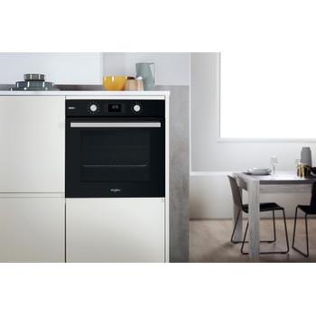 Whirlpool Sütő Beépíthető OAS KC8V1SW BLG Elektromos A+ Lifestyle frontal