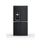 Whirlpool Side-by-Side Vapaasti sijoitettava WQ9I FO1BX Black Steel Frontal