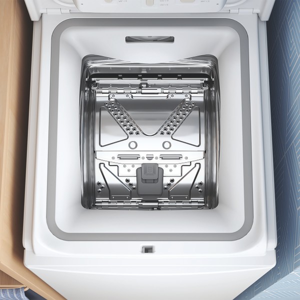 Indesit Práčka Voľne stojace BTW S50400 EU/N Biela Zhora plnená C Drum