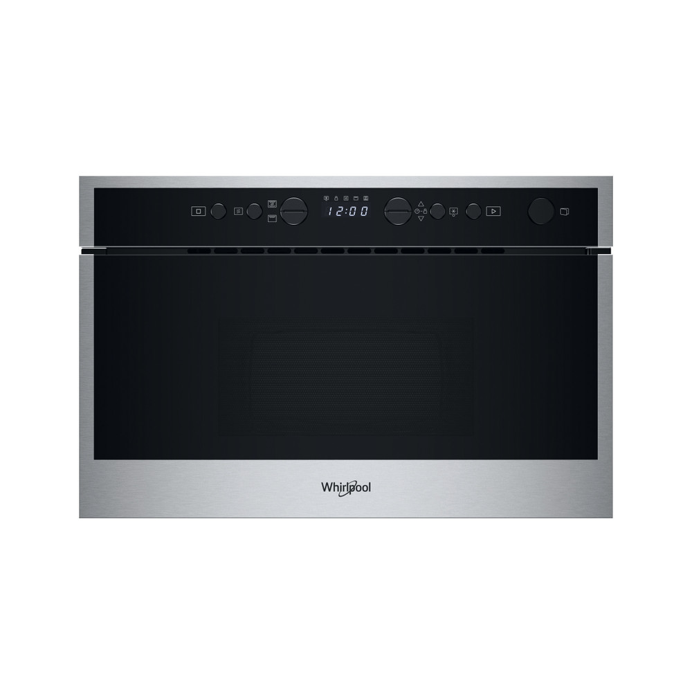 Whirlpool Mikrovlnná rúra Vstavané WMN464BX Nerez Elektronické 22 Mikrovlny + Gril 750 Frontal
