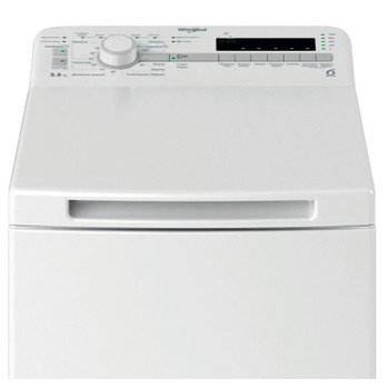 Whirlpool Пральна машина Соло TDLR 55020S UA Білий Top loader A++ Control panel