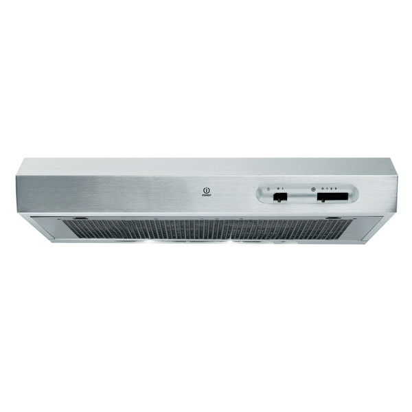 Indesit Dampkap Inbouw ISLK 66 LS X Inox Vrijstaand Mechanisch Frontal