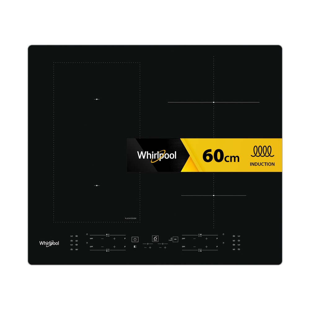 Whirlpool Table de cuisson WL B5860 AL Noir Induction vitroceramic Frontal
