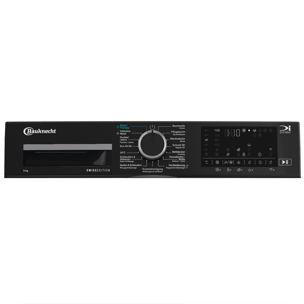 Bauknecht Lave-linge Appareil à pose libre BKWM9F09 Blanc Chargeurs frontaux A Program