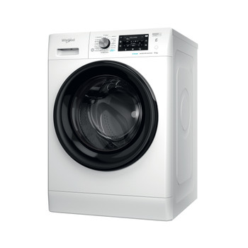Whirlpool Maşină de spălat rufe Independent FFD 9469 BV EE Alb Încărcare frontală A Perspective