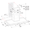 Whirlpool Απορροφητήρας Εντοιχιζόμενο AKR 759/1 IX Inox Wall-mounted Ηλεκτρονικός Frontal