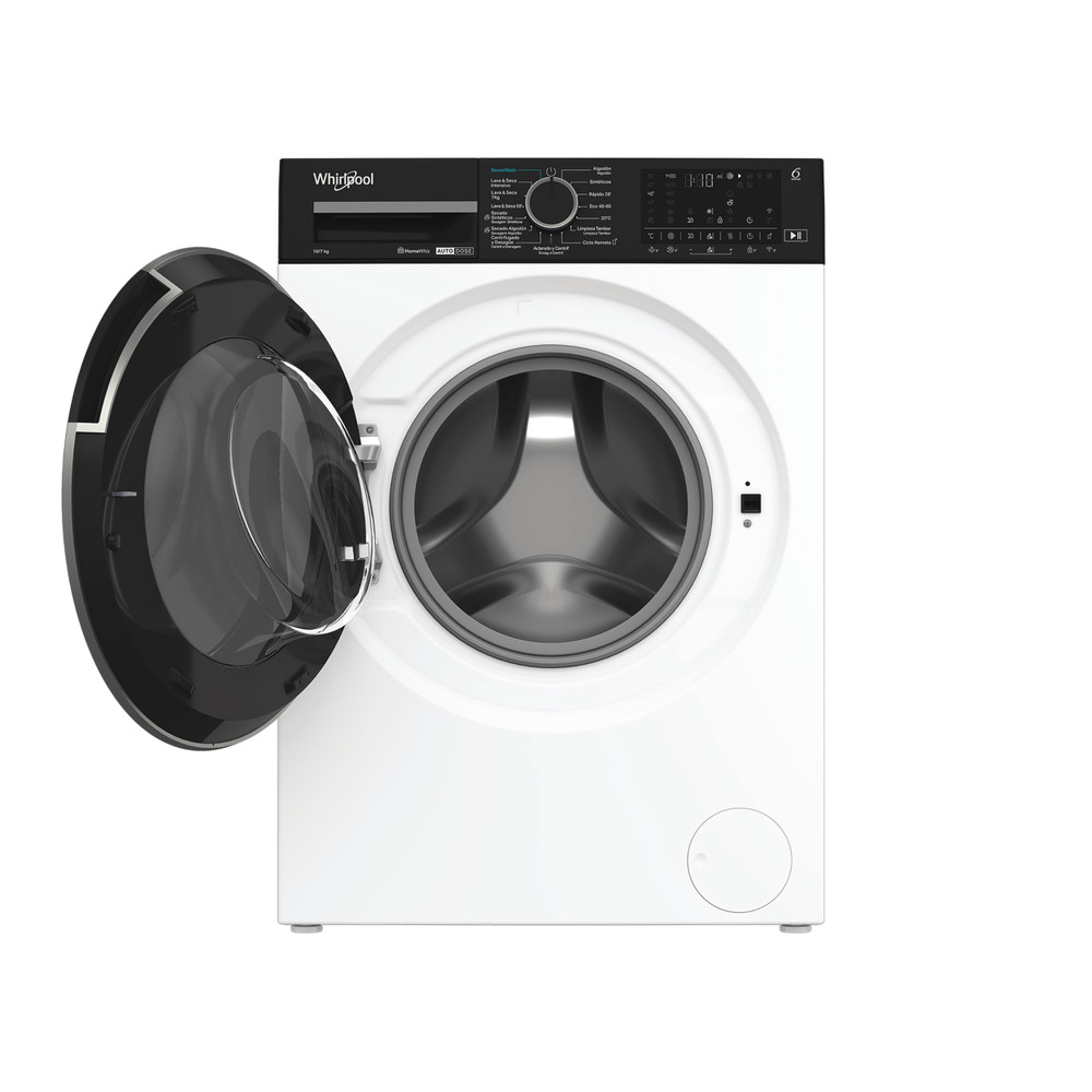 Whirlpool Máquina de lavar e secar roupa Livre Instalação WPD 0736W ADS SPT Branco Carga Frontal Frontal open