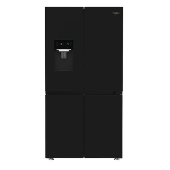 Whirlpool Américain Pose-libre WQU3 91663W BNA Noir Frontal