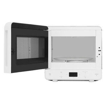 Whirlpool Mikrovågsugn Fristående MAX 34 FW White Elektronisk 13 Endast MW 700 Frontal open