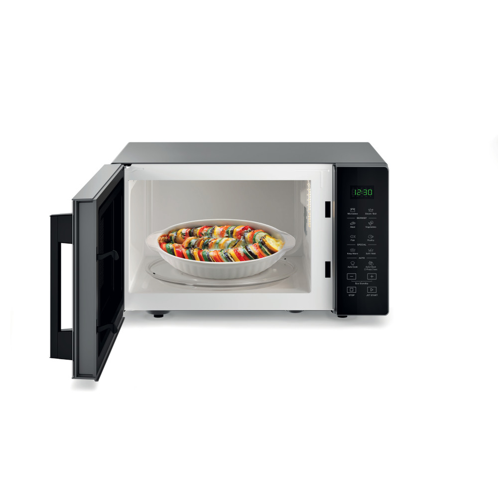 Whirlpool Mikrovlnná trouba Volně stojící MWP 252 SB Černá Elektronické 25 Pouze mikrovlny 900 Frontal open