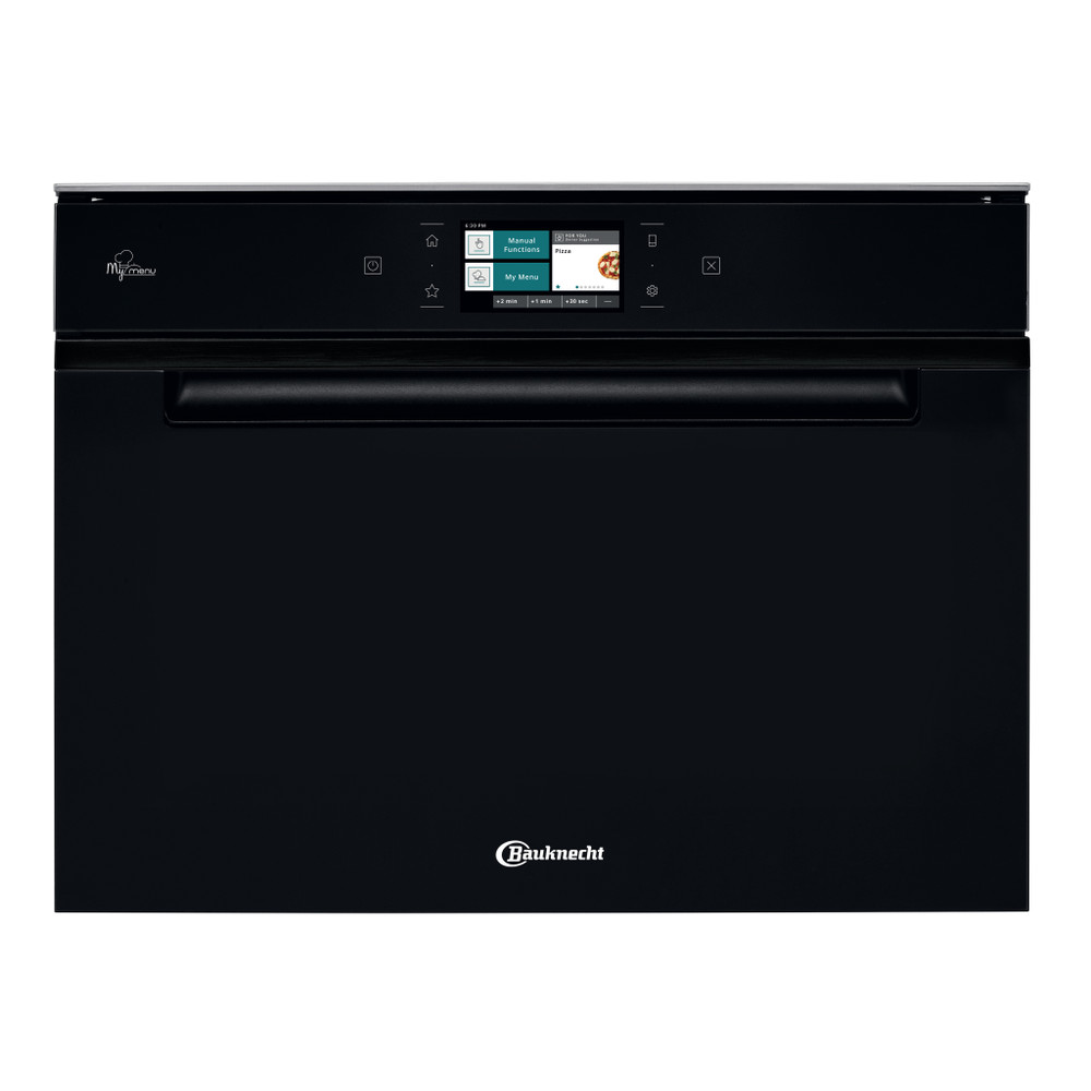 Bauknecht Mikrowelle Einbaugerät EMPK11 F645 CH Schwarz Elektronisch 40 Kombinationsbetrieb mit Mikrowelle 900 Frontal