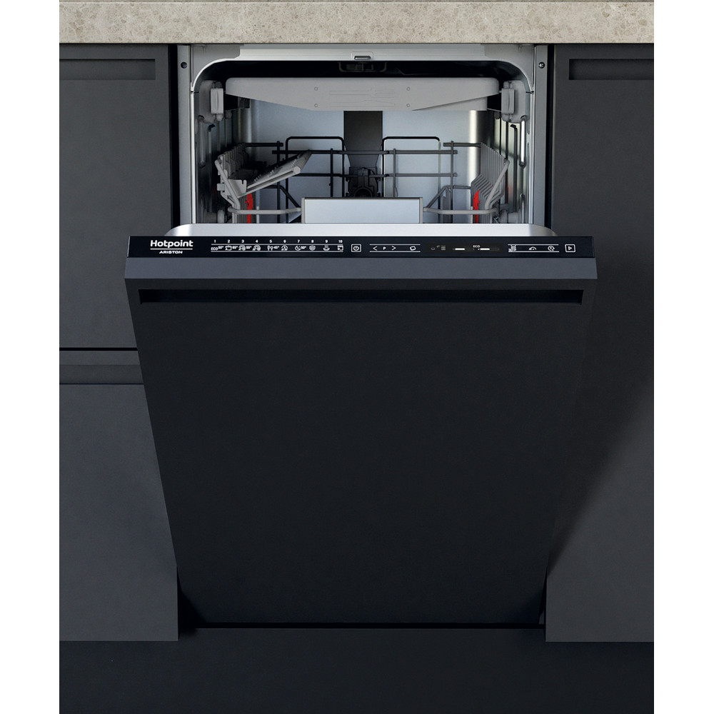 Hotpoint_Ariston Zmywarka Zabudowa HSIP 4O21 WFE W pełni zintegrowany E Frontal