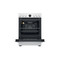 Indesit Cucina con forno a doppia cavità IS67V8CHW/E Bianco Elettrico Frontal open