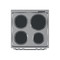 Whirlpool Cooker WS67E4KHX/MEA Inox Electrical Frontal