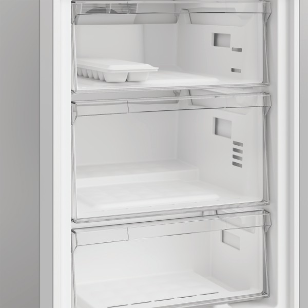 „Indesit“ Šaldytuvo / šaldiklio kombinacija Laisvai pastatoma INK25361S4E New Silver – ARC 1035 2 doors Drawer
