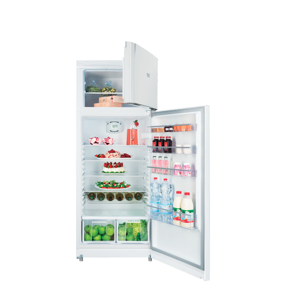 Hotpoint_Ariston Combinație frigider-congelator Neincorporabil ENTM 18210 VW 1 Alb 2 doors Frontal open