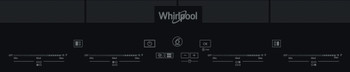 Plită inductie pe sticla Whirlpool - SMO 658C/BT/IXL | European