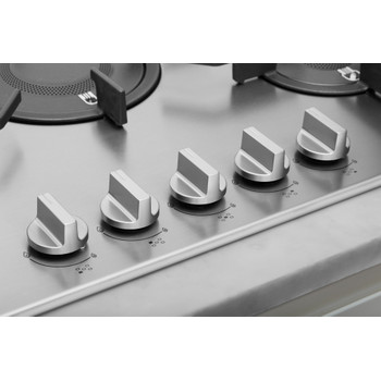 Whirlpool Hob PMW 75D2/IXL Inox Ixelium Gas Lifestyle control panel