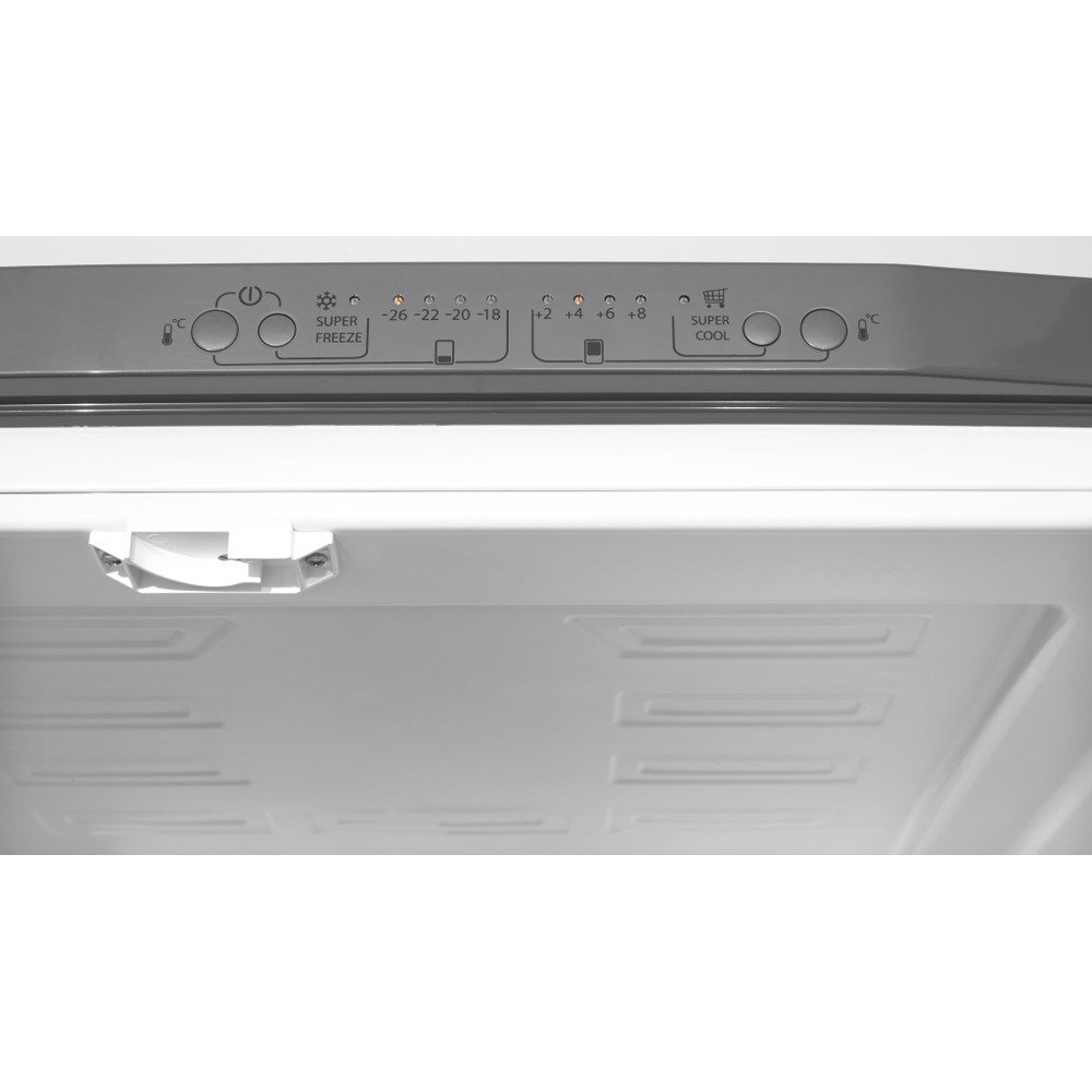 Hotpoint_Ariston Combiné Pose-libre E3D X1 Inox 3 portes Control panel