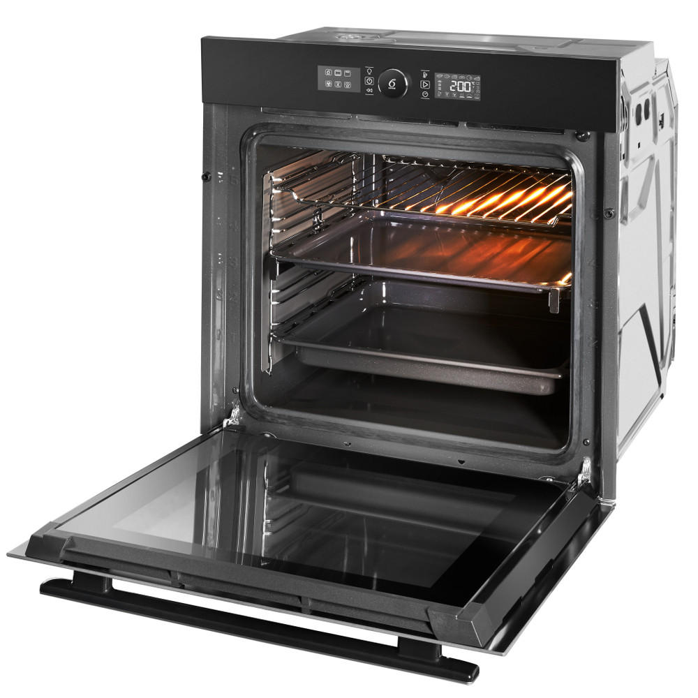 Whirlpool Sütő Beépíthető AKZ9 6230 NB Elektromos A+ Perspective open