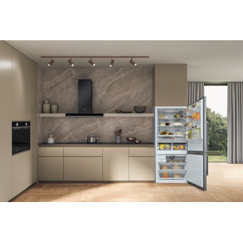 Whirlpool Kombinirani hladnjak Samostojeći W84BE 73 X Inox 2 doors Lifestyle frontal open