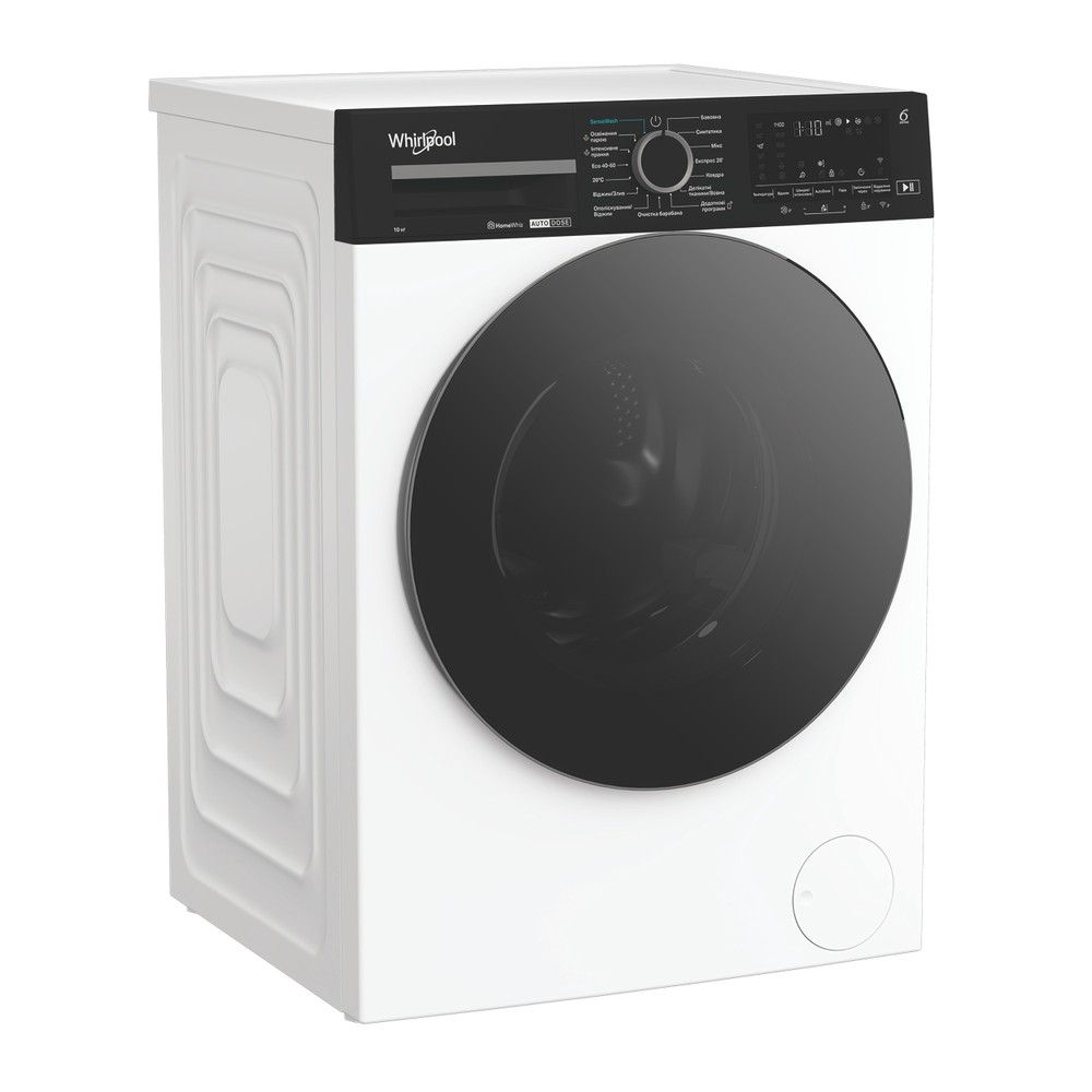 Whirlpool Пральна машина Соло WPM 07W ADS UA Білий Front loader відсутній Perspective