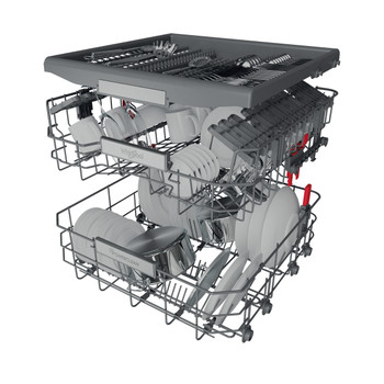 Whirlpool Umývačka riadu Vstavané W0I D751A X Full-integrated B Technical Translucent