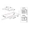 Whirlpool HOB AKT 360/IX Black Radiant vitroceramic Frontal