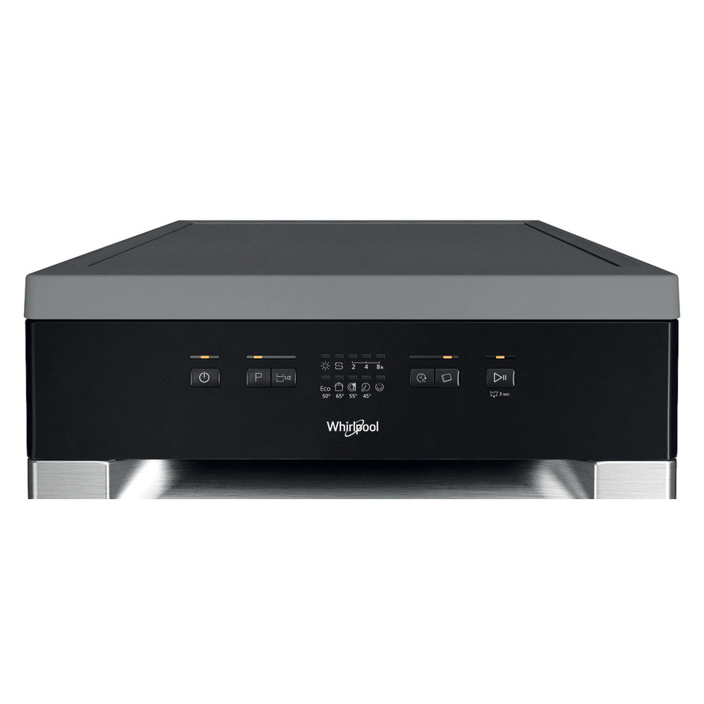 Whirlpool Dishwasher Freestanding WH2FE10CS80XUK Freestanding E Control panel