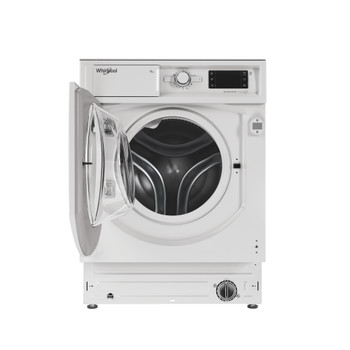 Whirlpool Mosógép Beépíthető BI WMWG 91484E EU Fehér Elöltöltős C Frontal open