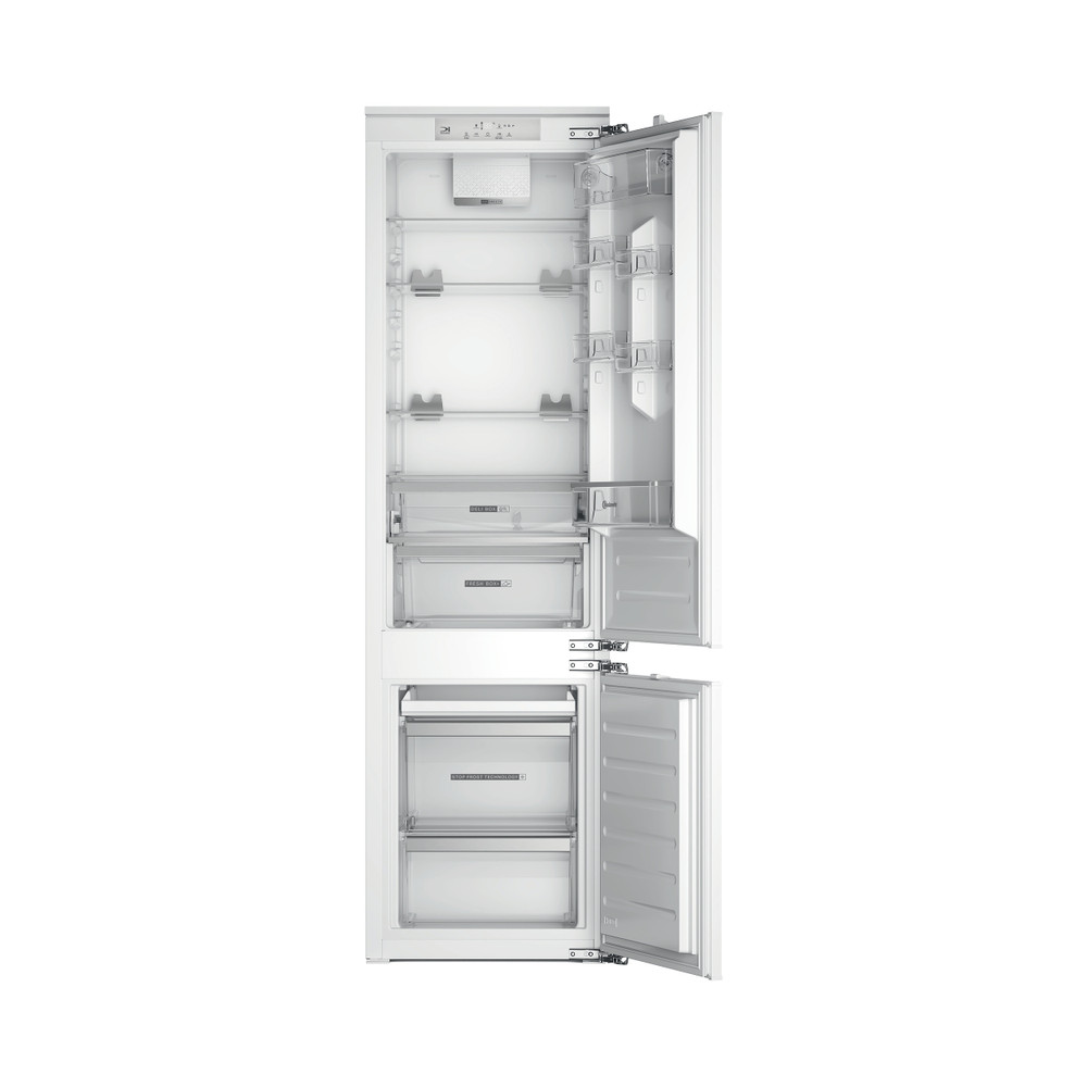 Bauknecht Réfrigérateur combiné Appareil encastrable BKC20D013C2 SF Blanc 2 portes Frontal open