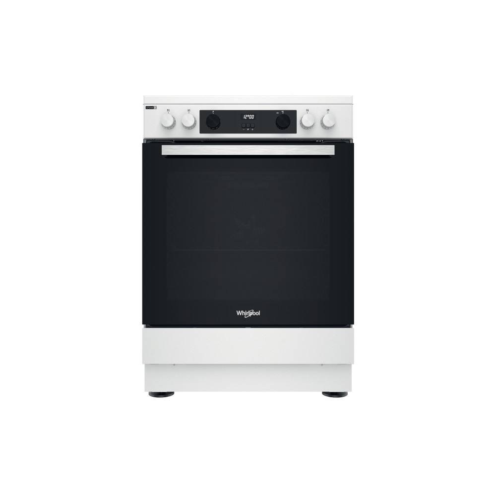 Whirlpool Плита WS68G8CHW/E/1 Білий Газова Frontal