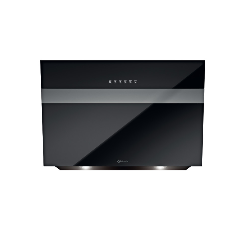 Bauknecht Hotte Encastrable DBHVS 82 LT K/2 Noir Bevestigd aan de muur Electronique Frontal