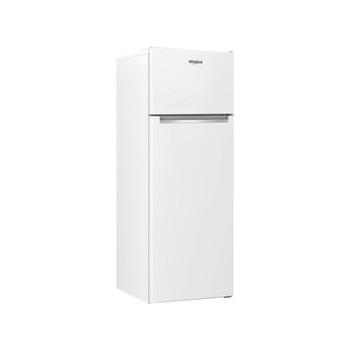 Whirlpool Combiné réfrigérateur congélateur Pose-libre WTMS 551251 WNA Blanc 2 portes Perspective