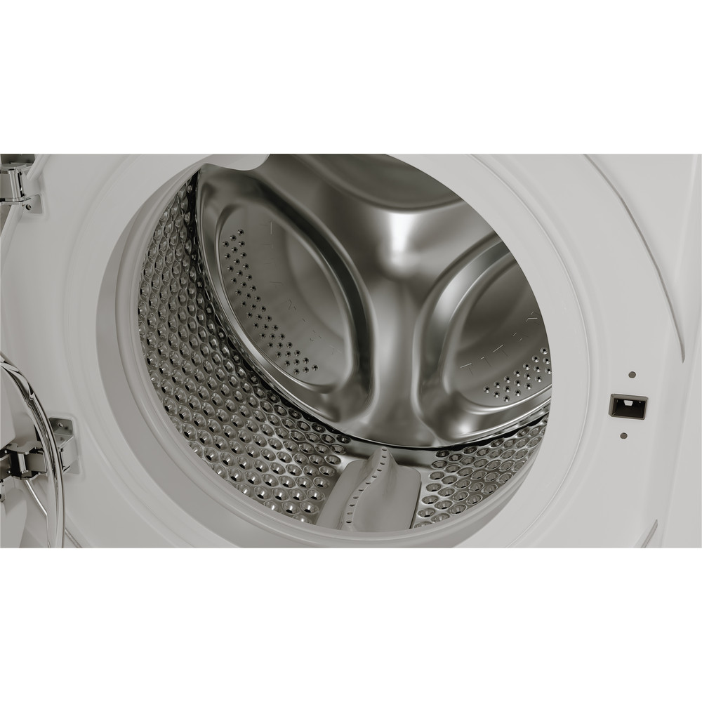 Whirlpool Mosó-szárító Beépíthető BI WDWG 961485 EU Fehér Elöltöltős Drum