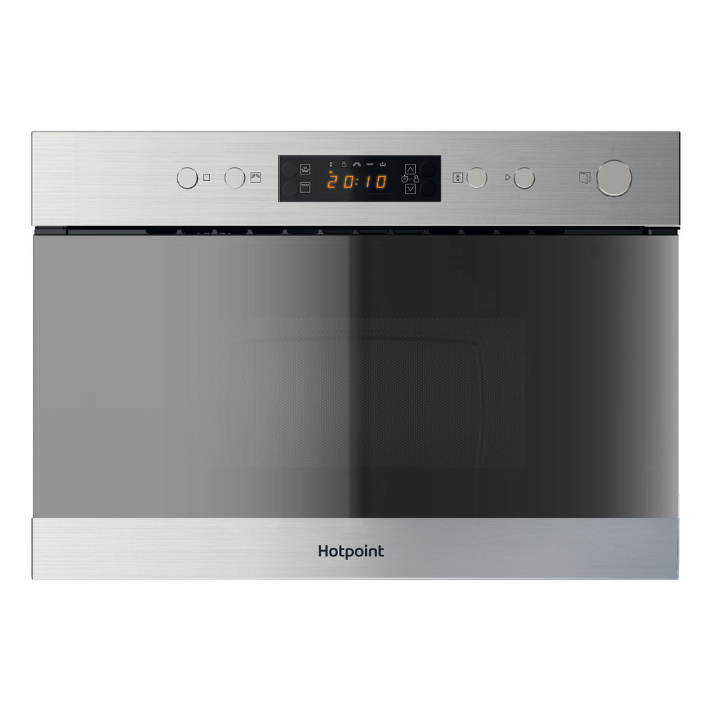 Hotpoint Microwave Built-in MN 314 IX H Stainless Steel Electronic 22 MW+Grill function 750 Frontal