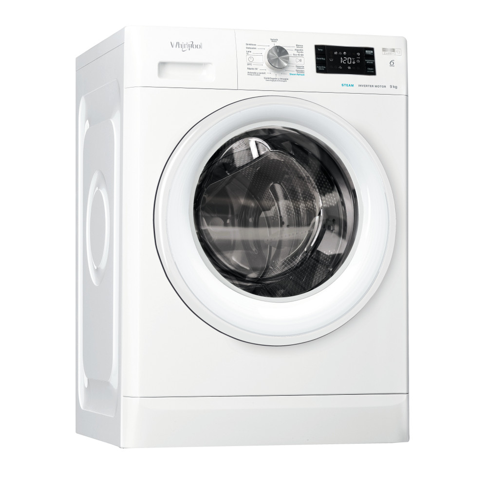 Whirlpool Lavadora Libre instalación FFB 9269 WV SP Blanco Cargador frontal A Perspective