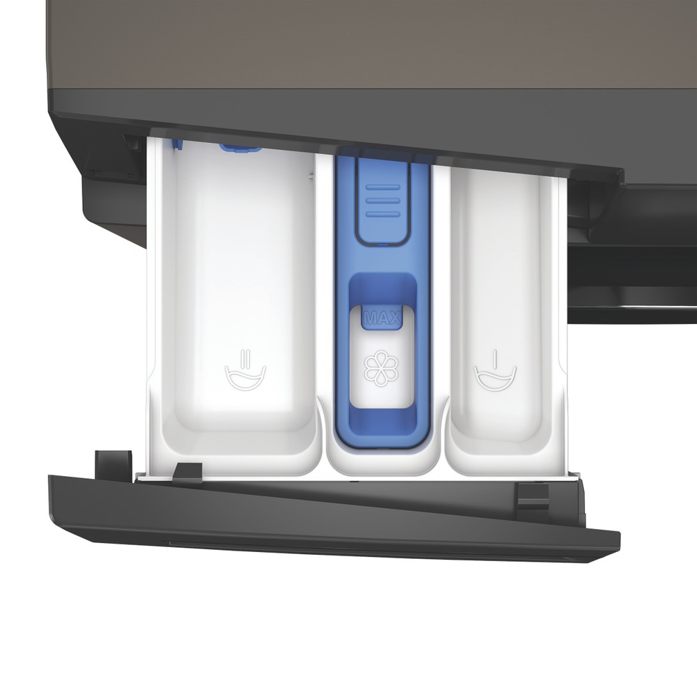 Whirlpool Maşină de spălat rufe Independent WAM 86GBC EE Manhattan Grey Încărcare frontală A Drawer