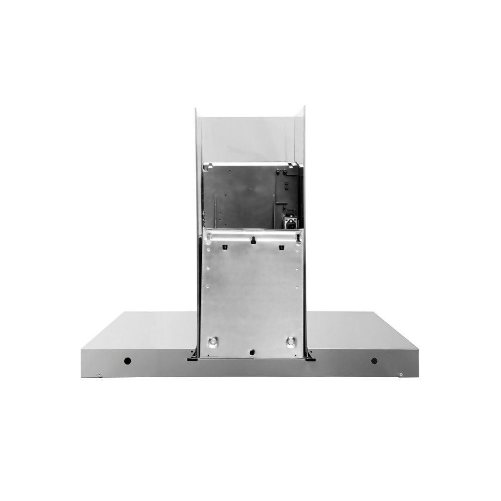 Hotpoint Campana Incorporado PHBS6.8FLTIX/1 Inox Wall-mounted Electrónico Back / Lateral
