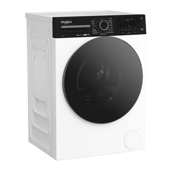 Whirlpool Wasmachine Vrijstaand WPM 87W ADS BE Wit Voorlader A Perspective