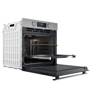 Whirlpool Oven Ingebouwd OMR58RR1X Elektrisch A+ Perspective open