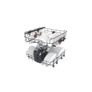 Whirlpool Mosogatógép Szabadonálló WFE 2B19 X Szabadonálló F Technical Translucent