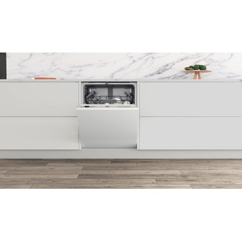 Whirlpool Lave-vaisselle Encastrable WKIC 3C26 Tout intégrable E Lifestyle frontal open