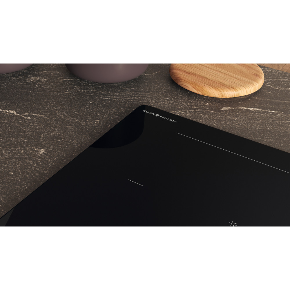 Bauknecht Table de cuisson BS 5860F CPNE Noir Induction vitroceramic Lifestyle detail