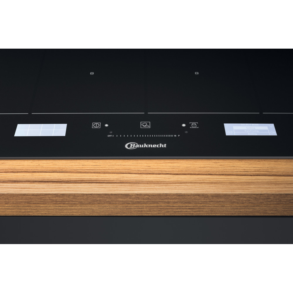 Bauknecht Table de cuisson CTAC 8780AFS NE Noir Induction vitroceramic Lifestyle control panel