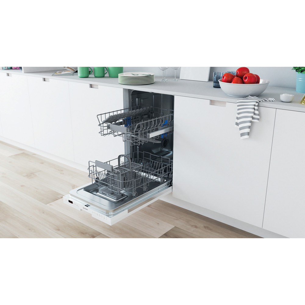 Indesit Посудомийна машина Вбудований (-а) DSIC 3M19 Вбудована A+ Lifestyle perspective open