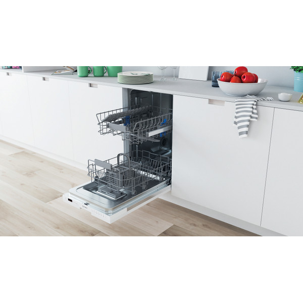 Indesit Посудомийна машина Вбудований (-а) DSIC 3M19 Вбудована A+ Lifestyle perspective open