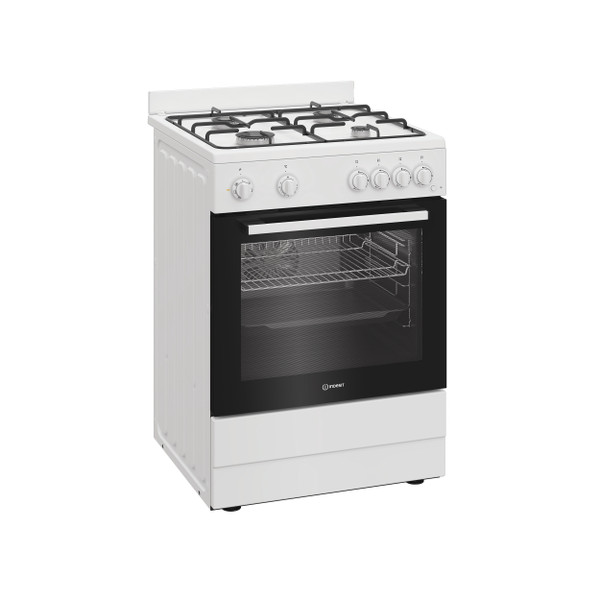 „Indesit“ Viryklė I6G5KCW Balta Dujinė Perspective