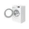 Indesit Pesumasin Eraldiseisev BWSE 71295X WSV EU Valge Eestlaetav B Perspective open